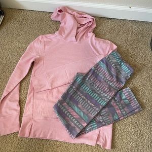 Eddie Bauer hoodie set Sz M 10/12